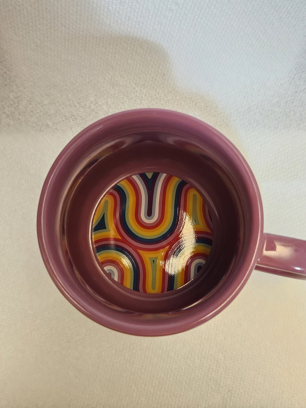 Sonoma Pink Rainbow "Queer All Year" Ceramic Mug - Picture 2 of 4
